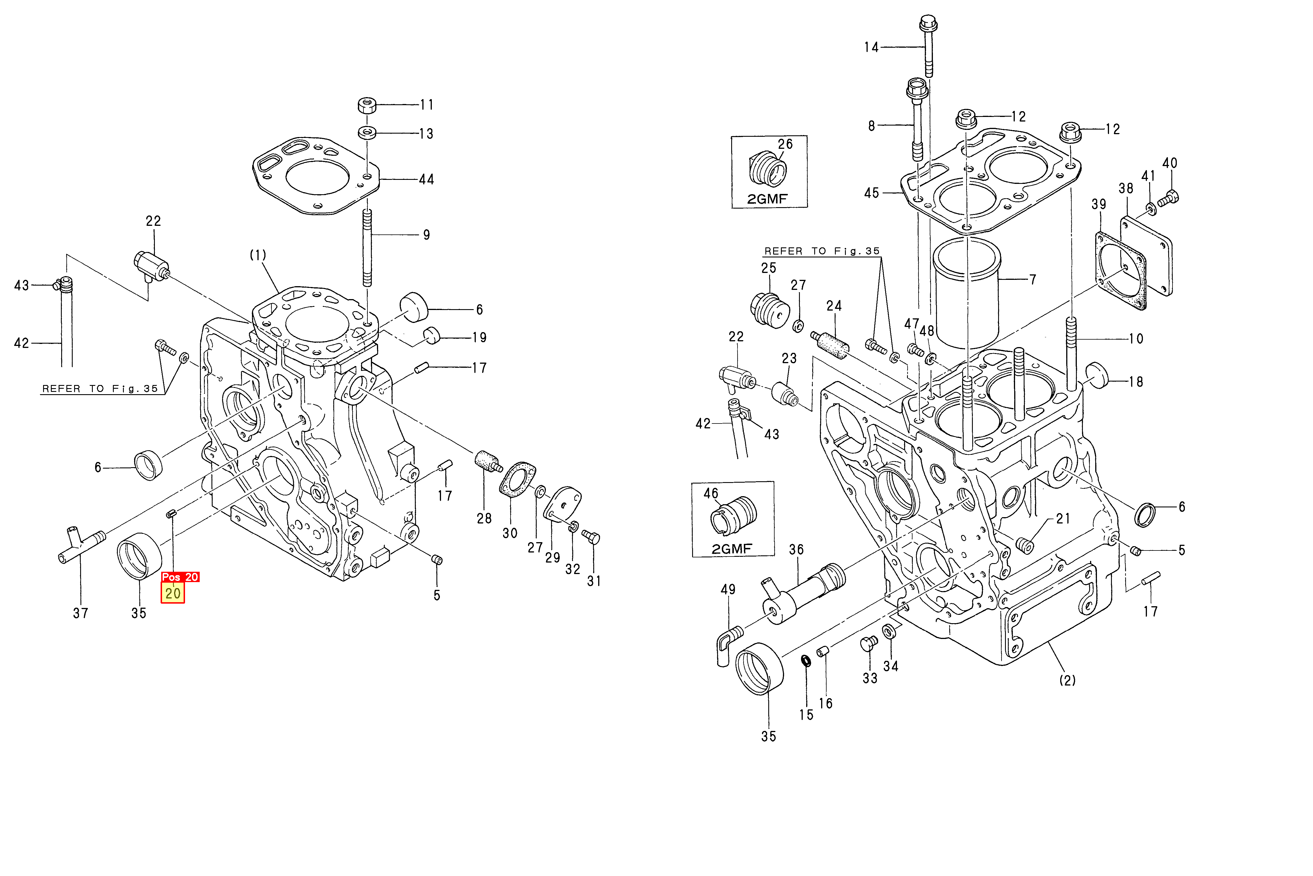 Yanmar Feder/ Pin Spring