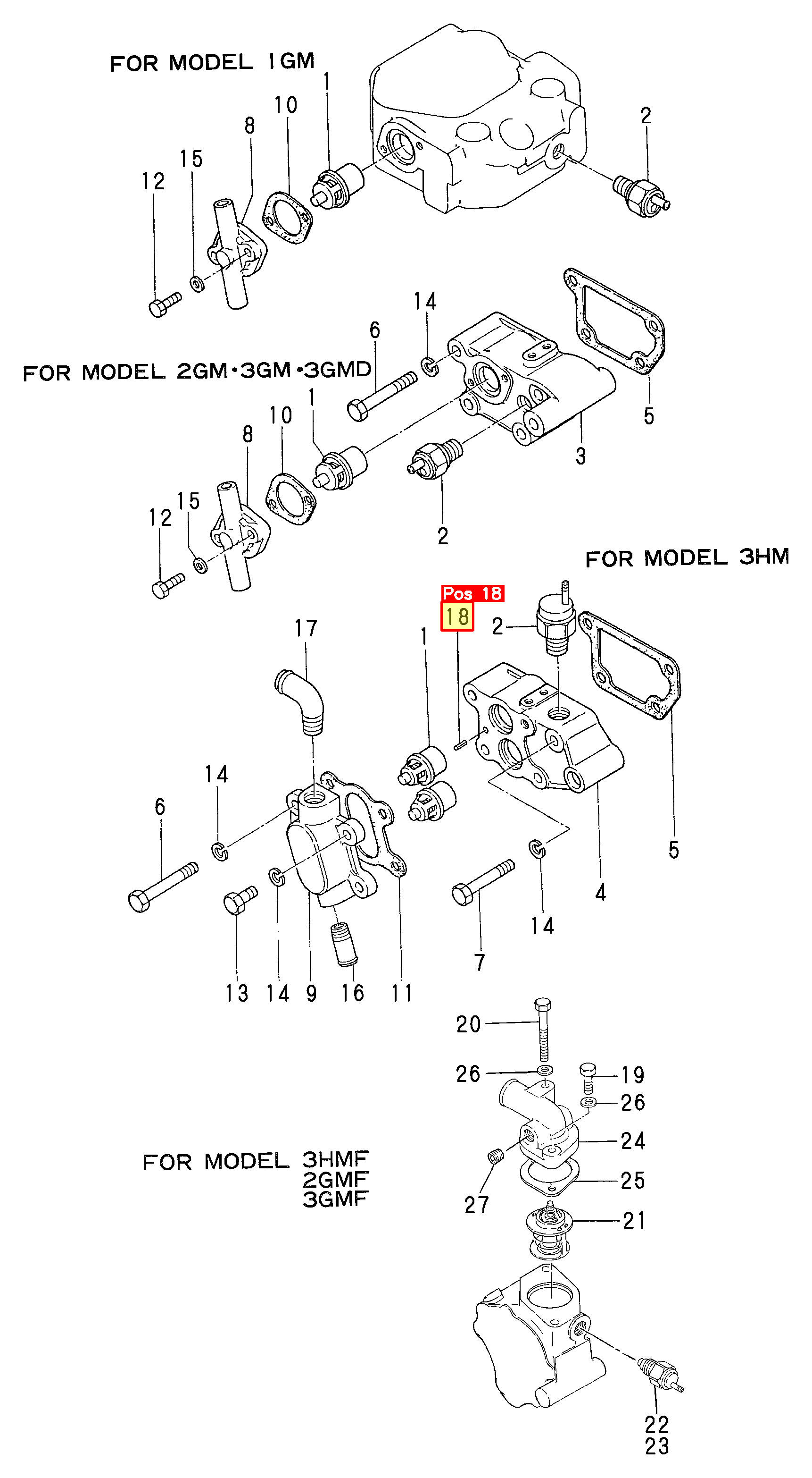 Yanmar Feder/ Pin Spring
