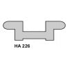 ALLEN Mastschiene vorgebohrt Alu 16-22mm 2,6-3,66m