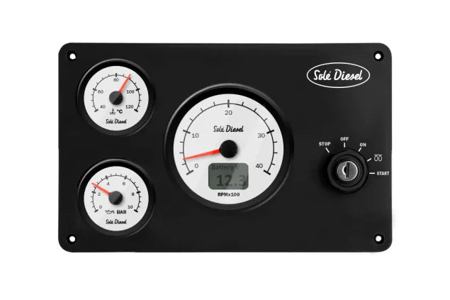 Solé Bedienpanel SSG-30 Mini-17/29 ETS 12V weiss (ersetzt SVT-30 22.60938132R)