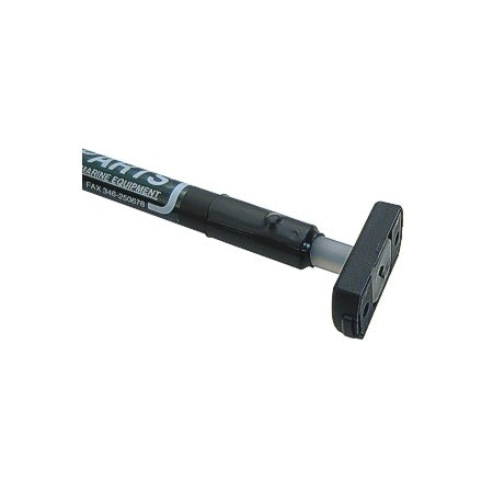 WINDESIGN Pinnenausleger Alu, Schwarz oder Silber, 600 mm Lang