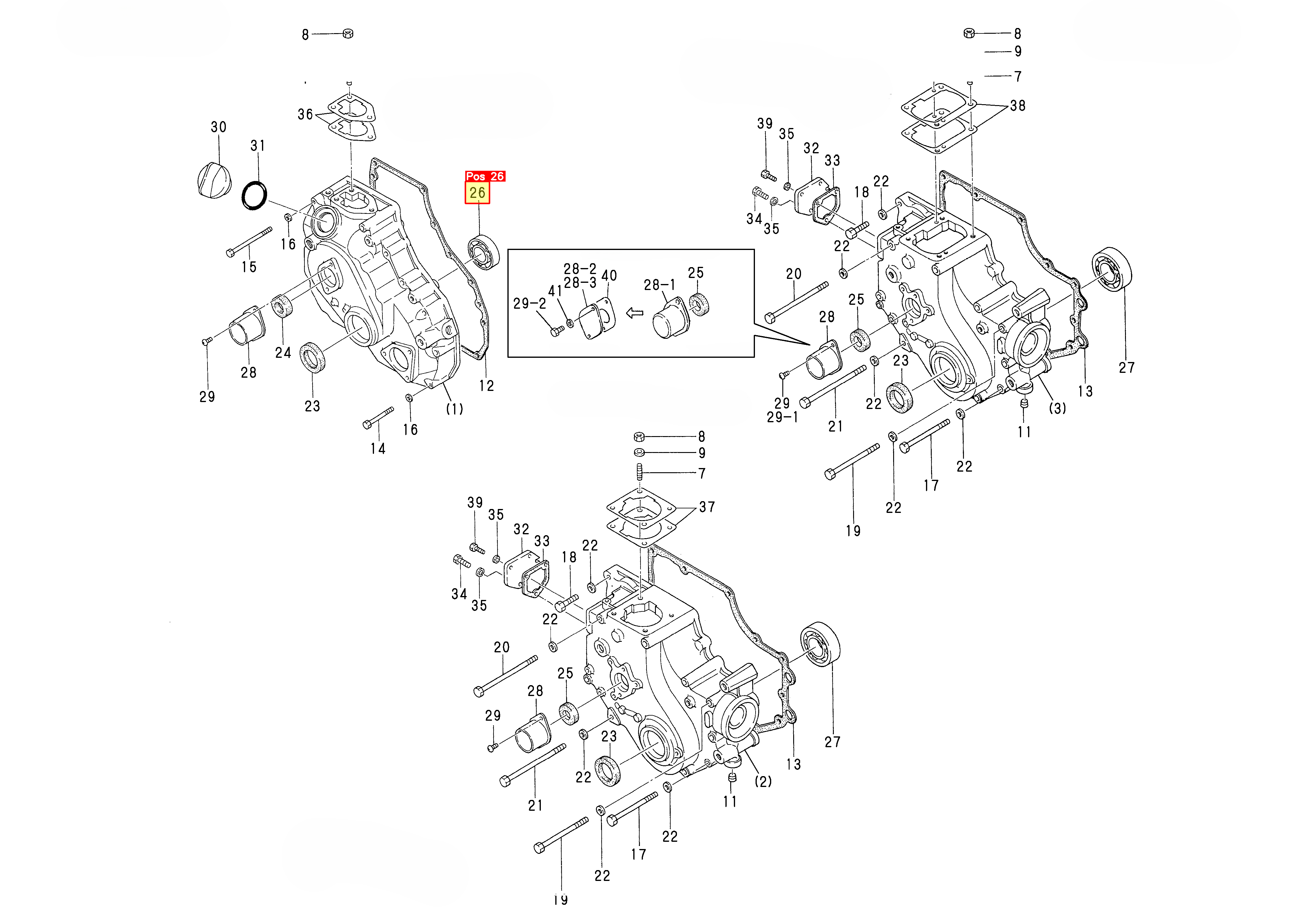 Yanmar Lager/ Ball bearing