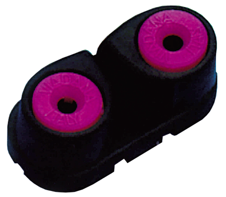 Allpa Nylon Kugelgelagerte Schotklemme Ohne Leitöse Für Tau Ø3-8mm, Lochabstand 26mm