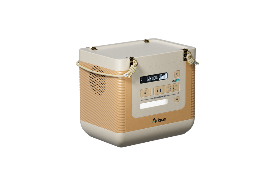 Arkpax Ark 1800W - staub- und wasserdichte Powerstation IP67