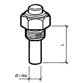Veratron VDO Motoröltemperatur Sensor 50-150°C, 1polig, M14x1,5