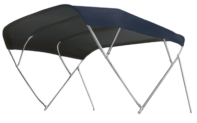 Allpa Sonnen-Top Modell 'Fly Inox'; Navy; 255x156x252cm