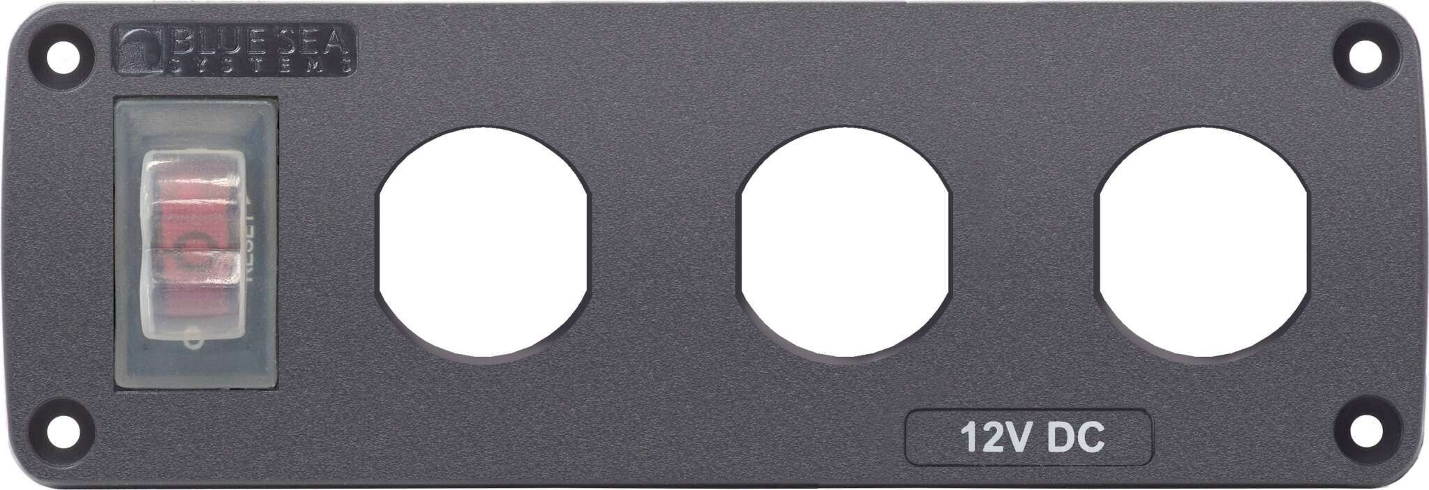Panel Acc H2O 3 Socket Blank
