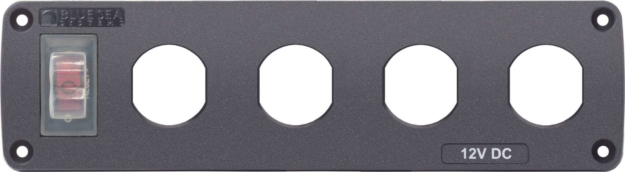 Panel Acc H2O 4 Socket Blank
