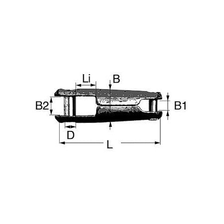 KONG Ankerkettenverbinder A4 für Kette 6-8mm