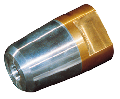 Allpa Hutmutter Mit Zinkanode & Niro Sicherungsblech Für Propellerwelle Ø45mm (M33x2 Gewinde)