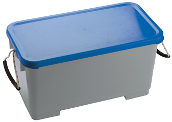 Allpa Batteriekasten 270x520x270mmmm (Schachtelgröße)> 2x70ahah Polypropylen-Kraftstoff- Und Säurebeständige Box