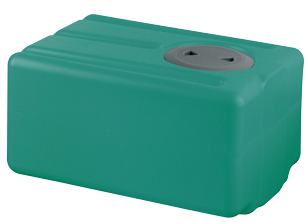 Allpa Polyethylen Trinkwassertank, 57l, 550x390x290mm (H: +30mm Einfüllsatz)
