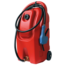 Allpa Fahrbarer Kraftstofftank Caddy 59l, Doppelventil