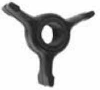 CEF Impeller Neopren 91,3 mm, 3 Flügel, für OMC, Johnson, Evinrude 40/48/50 PS