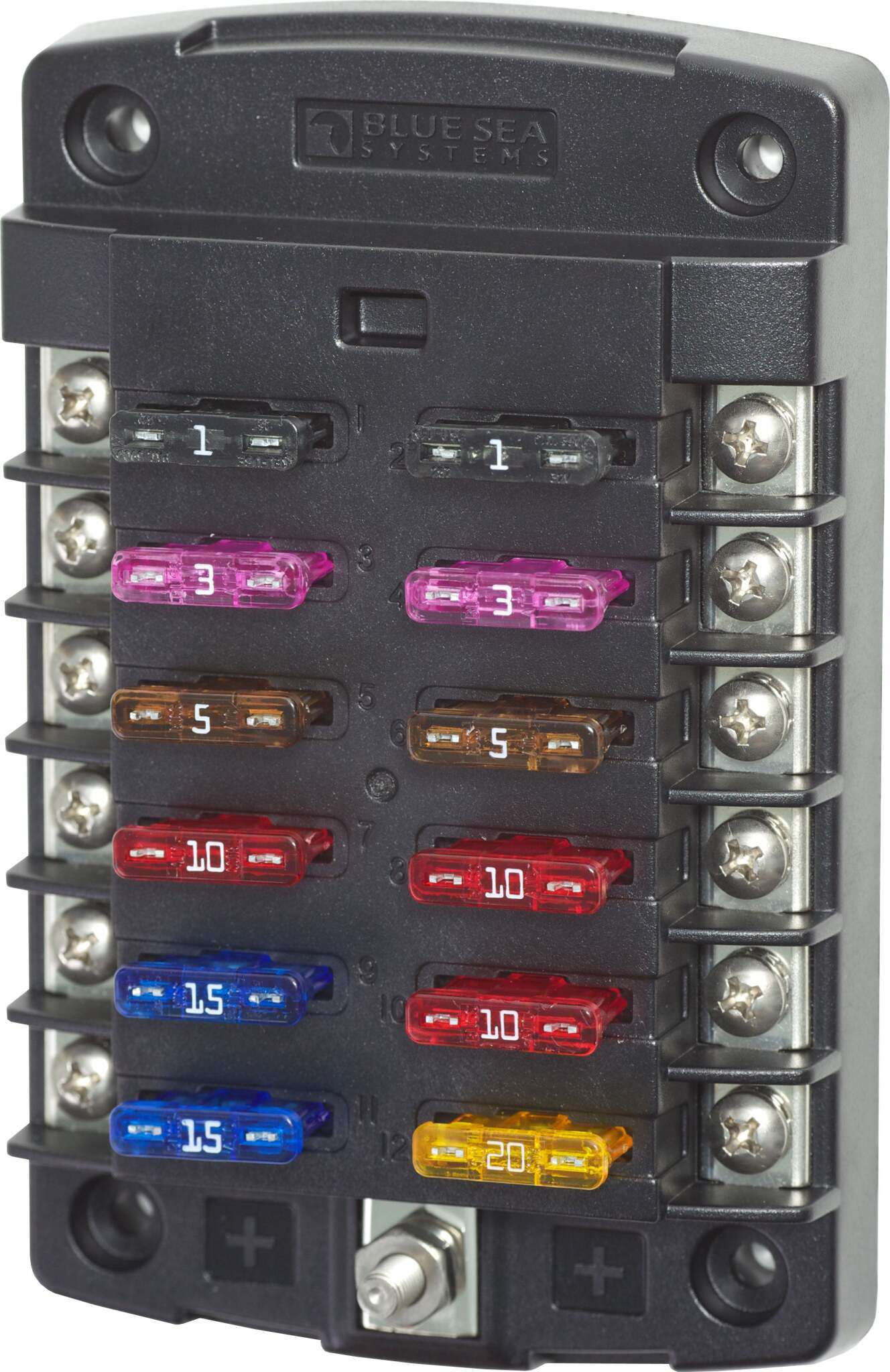 Fuse Block ST Blade 12 cir no