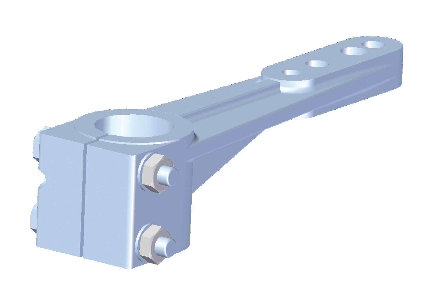 Allpa Aluminium Ruderarm Für Ruderwelle, Ø40mm