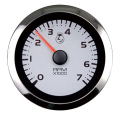 Allpa Argent Pro Multi Instrument (4-Funktionen: Öldruck/Temperatur/Kraftstoff/Volt)