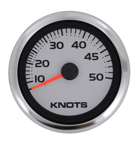 Allpa Argent Pro Geschwindigkeitsanzeiger 50 Knoten (Inklusive Pitot & Schlauch)