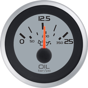 Allpa Argent Pro Getriebedruckanzeiger 0-400psi (Vdo)