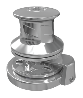 Lofrans Windlasses Ankerwinde Vertikal, Modell 'Sx3', 10mm, 1700w/24v, Mit Spillkopf