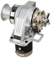 Lofrans Windlasses Ankerwinde Horizontal, Modell 'Kobra', 8mm, 12v, 1000w, Mit Spillkopf