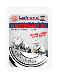 Lofrans Windlasses Ankerwinde-Wartungskit, Modell X2 + Project 1000