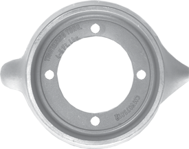 Allpa Zinkanode Volvo Penta Saildrive, Ring 4-Loch Für S-130 (Oem 875812)