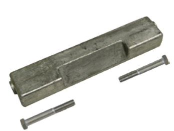 Navalloy Anode Transom