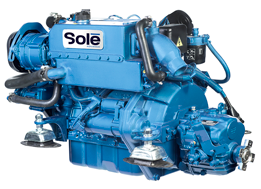 Solé Schiffsdiesel Mini 44 Mit Technodrive Wendegetriebe Tm345, R=2.00:1