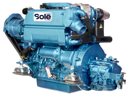 Solé Schiffsdiesel Sk-60 With Technodrive Seaprop Saildrive, R=2.15