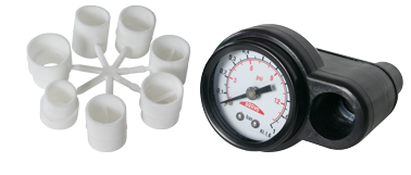Allpa Manometer Für Artikel 026004 & 026006 (Inklusive Adaptersatz)