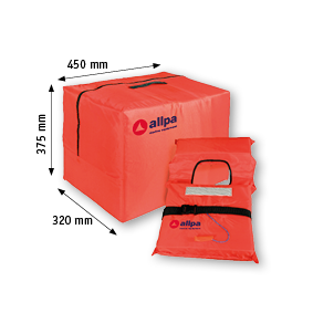 Allpa Sicherheitstasche Inklusive 4x Rettungsweste Modell 'Norman' (9031701)