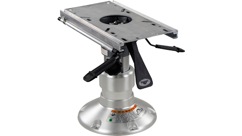 Allpa Mainstay Verstelbares Stuhlbein, H=228-305mm, 360° Draaibaar, Fuß Ø229mm
