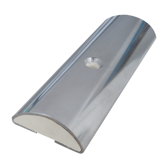 allpa RVS stootlijst 'Sphaera 35", striplengte 3m