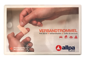 Allpa Erste-Hilfe-Kasten Typ 'B', Standard Inhalt, Komplett Mit Wandhalterung