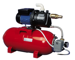 Allpa Druckwassersystem Amfa 990, 24v/370w, 52l/Min (Bei 1,2bar), Stahlkessel 24l