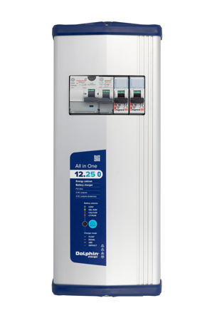Allpa All-In-One Elektronischer Schaltkasten, 12v, 25a, 3x Ausgang, 395x188x103mm