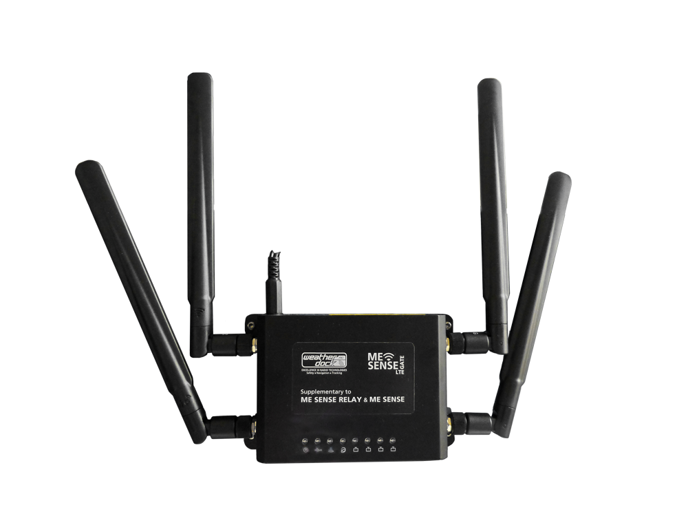 Weatherdock ME SENSE GATE LTE Mobiles Netzwerk Bootsüberwachung