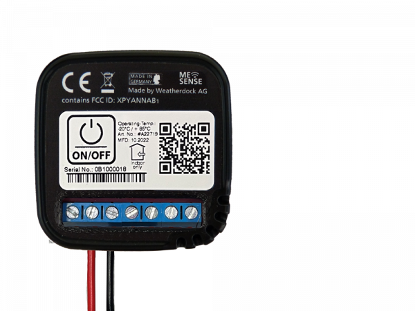 Weatherdock ME SENSE Switch An- und Ausschalter