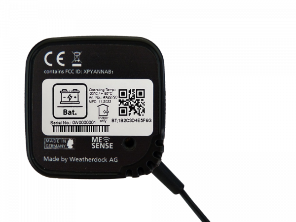 Weatherdock ME SENSE Battery Voltage Batteriebank  Überwachung
