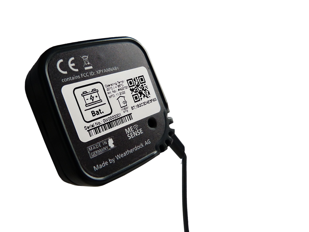 Weatherdock ME SENSE Battery Voltage Batteriebank  Überwachung