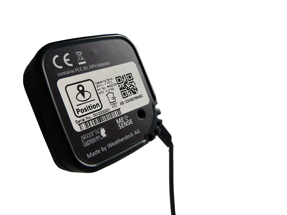 Weatherdock ME SENSE Position GPS Positionsüberwachung