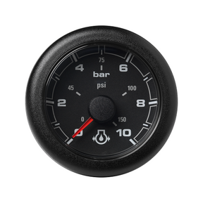 VDO Veratron OCEANLINK™ 52 mm Motoröldruck Anzeige 10bar/150psi, schwarz