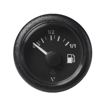 VDO Veratron VIEWLINE Kraftstofffüllstand Anzeige 0 – 1/1 3 – 180 Ω, Ø 52 mm schwarz oder weiß