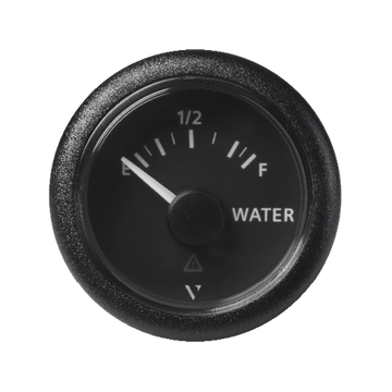 VDO Veratron VIEWLINE Frischwasser-Anzeige leer – voll resisitv 3 – 180 Ω, Ø 52 mm schwarz