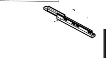 Isotherm Bausatz Kurze Führung Auszugsschiene