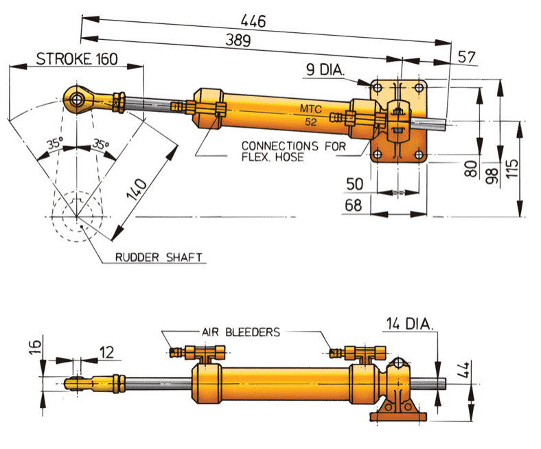 Vetus Zylinder MTC52