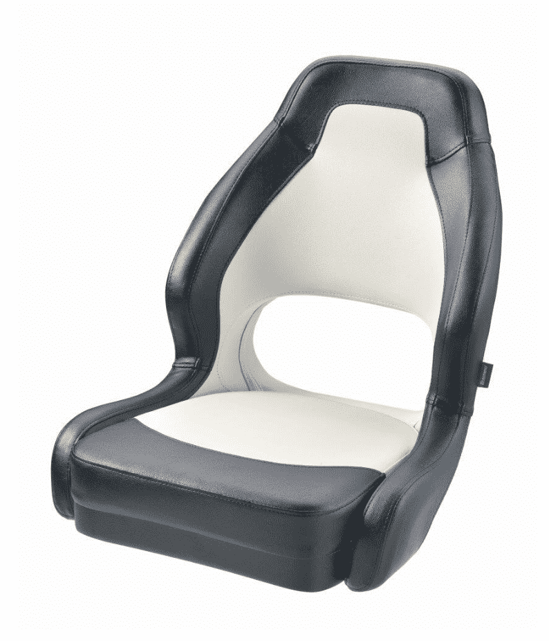 Vetus Driver Bootsstuhl, Grauweiß und Grauweiß-Schwarz