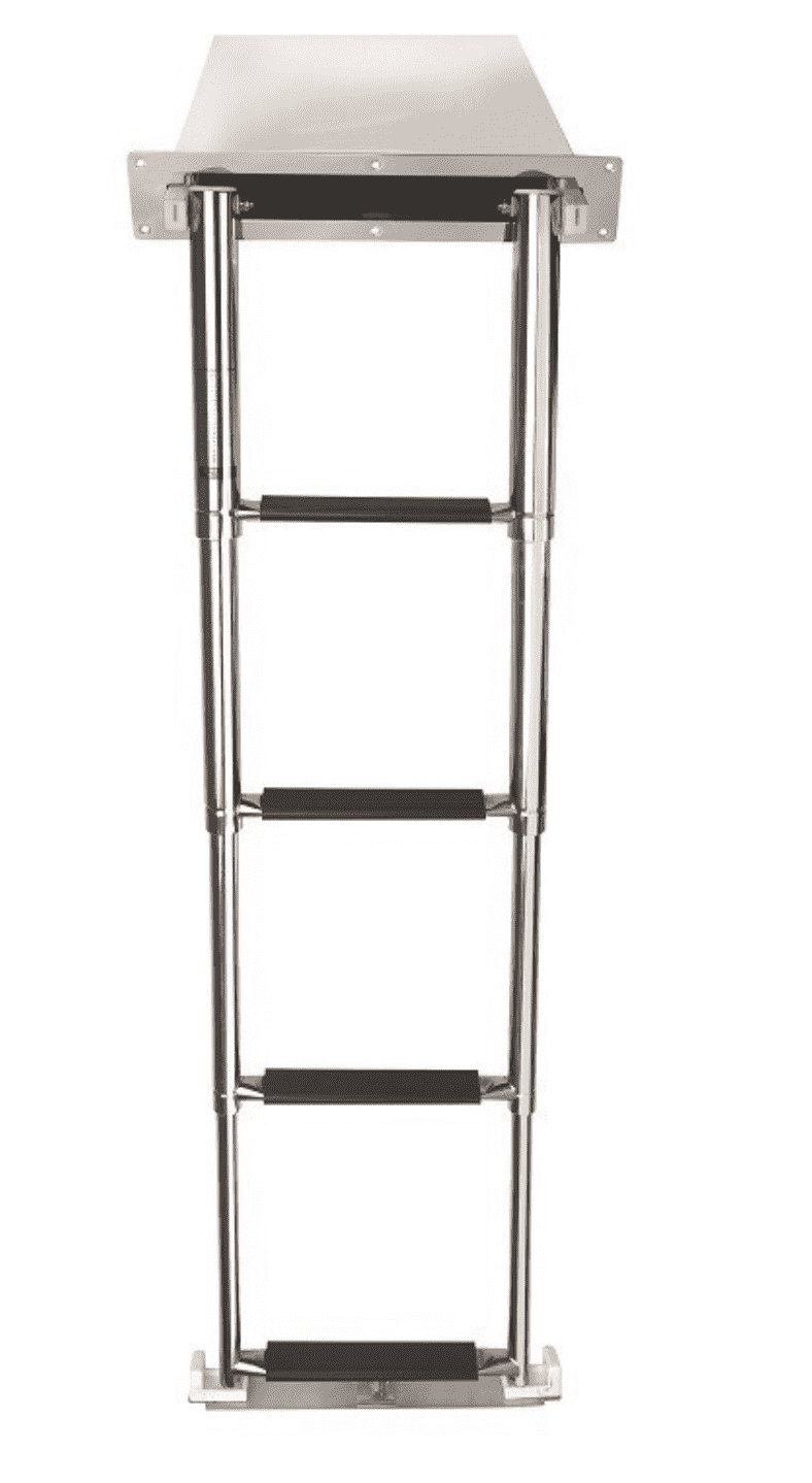 Vetus Teleskop Plattformleiter, vier Stufen