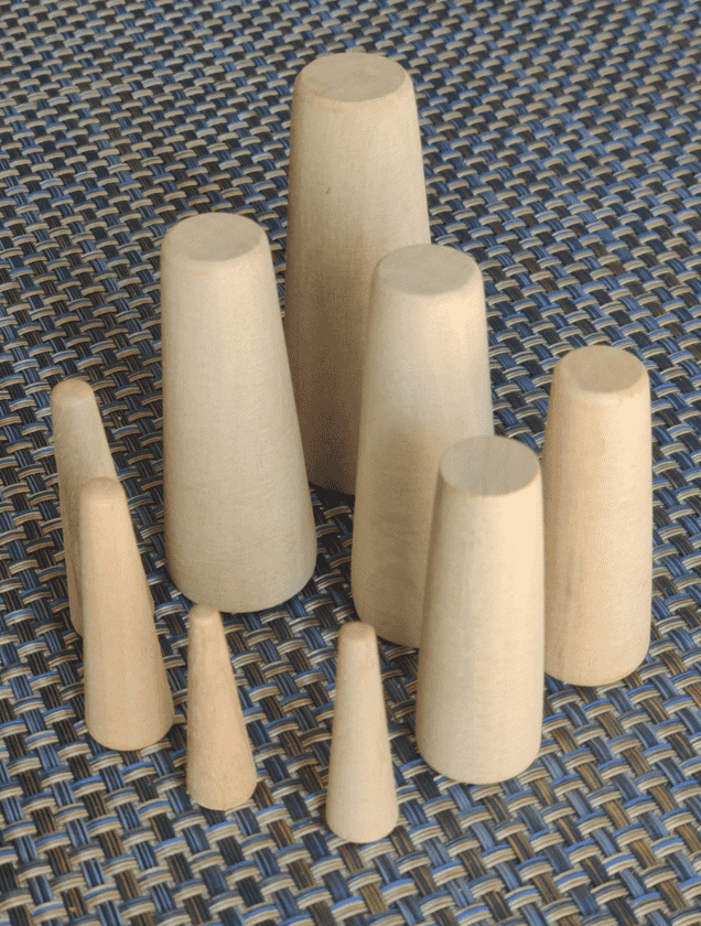 PLASTIMO Holzstopfen (9 Stück)